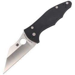 Spyderco Yojimbo 2 G-10 Black Plain (C85GP2)