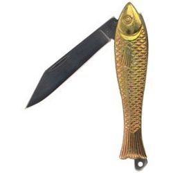 The Fishlet Mikov Retro Pocket Knife, Rybička (130-NZN-1/ZL)