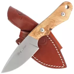 Viper Handy Flammed Poplar Wood, Satin MagnaCut by Fabrizio Silvestrelli Knife (VT4038PI)