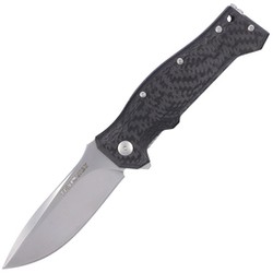 Viper Ten Carbon Fiber, Satin N690 by Fabrizio Silvestrelli Knife (V5922FC)