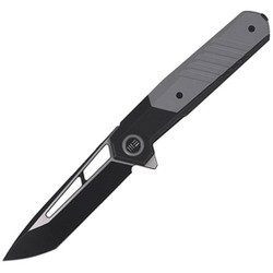 WE Knife Arsenal Black Titanium/Gray G-10, Black Stonewashed, Satin (WE20073-4)