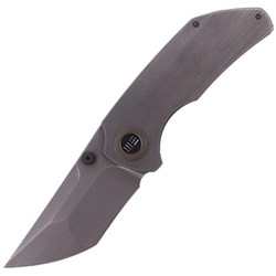 WE Knife Thug Gray Titanium, Gray Hand Rubbed CPM 20CV by Matt Christensen (2103B)