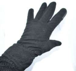 Winter gloves SHARG Fleece TouchPad, Black (1040BK)