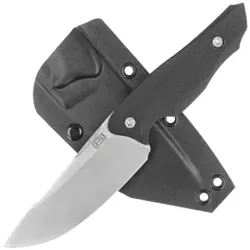 Za-Pas Knife Nija Black G10, Satin NC11LV by Bolt Vision (NI-G10-BL)