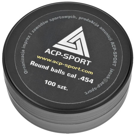 ACP-Sport .454 lead bullets, 100 pcs (JW454)