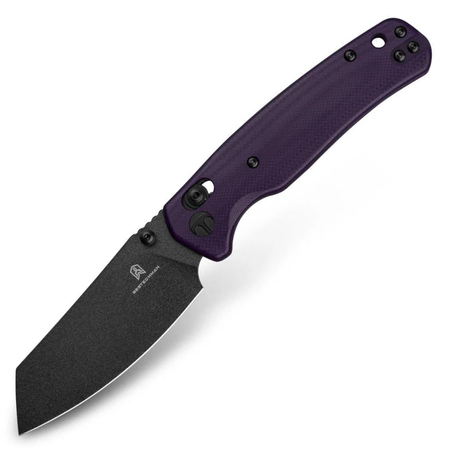 Bestechman Cicada's Wing Purple G10, Black 10Cr15MoV (BMK06B)