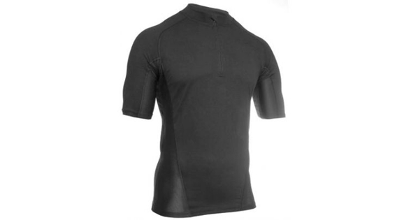 BlackHawk Engineered Fit 1/4-Zip Mock Neck Black (84BS02BK)