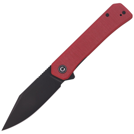 CIVIVI Knife Relic Burgundy G10, Black Stonewashed Nitro-V (C20077B-2)