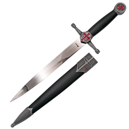 Decor Habitat Templar Dagger Black ABS, Satin (S3325)