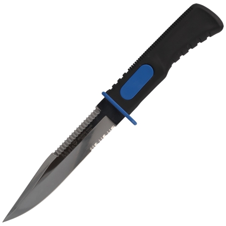 Diver Knife Muela Black-Blue 140mm (SUB-14.3)