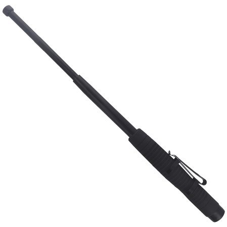 ESP Ergonomic hardened expandable baton 18'' with metal clip (EXB-18HE BLK BE-01)