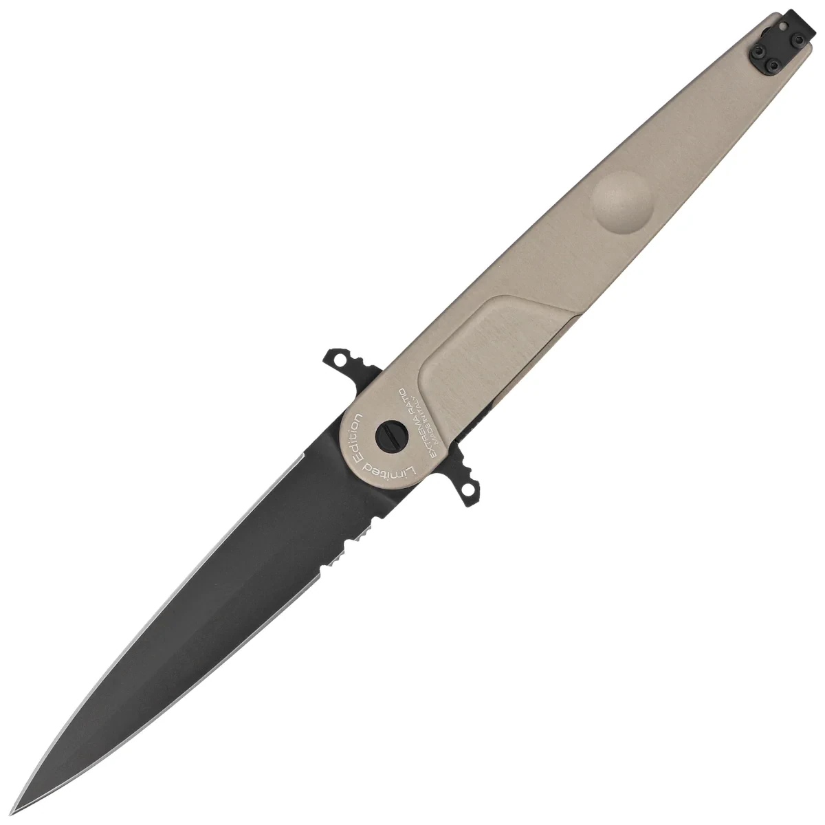 Extrema Ratio BD4 Adra Contractor LE No 69/70 Tactical Mud Aluminium, Black N690 (04.1000.0498/TM)