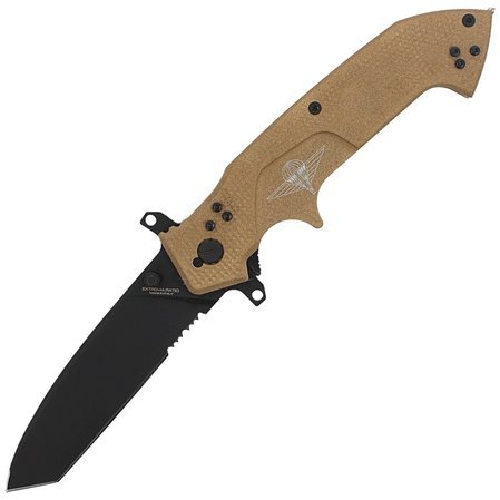 Extrema Ratio Glauca J1 knife, Desert Aluminium, Black N690 (04.1000.0165 / RVHCS)