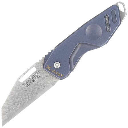 Extrema Ratio X-ANT LE No 043/100 Blue Titanium Knife, Sandblast Sintered Tungsten Carbide (04.1000.0467/MD/TI)