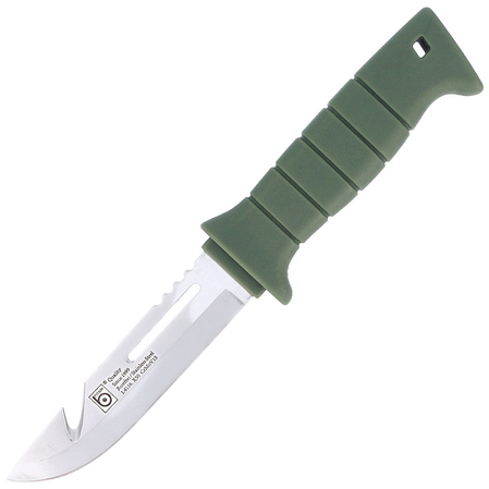 Eyeson by Lindbloms Hunting/Fishing Knife Green Stainless (VT-333)