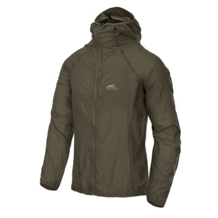 Helikon Windbreaker Jacket Tramontane WindPack Nylon Taiga Green L/Regular (KU-TMT-NL-09-B05)