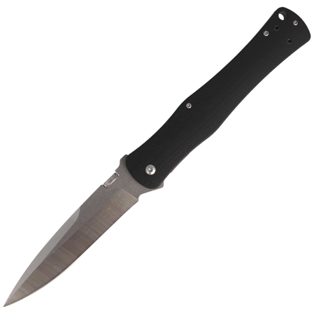 Herbertz Solingen 583116 Black G10, Satin/Stonewash 440A knife