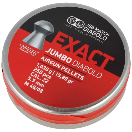 JSB Exact Jumbo Pellets 5.5mm, 250psc (546245-250)