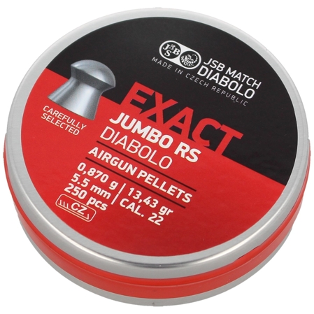 JSB Exact Jumbo RS Pellet 5.52mm 250szt (546207-250) 