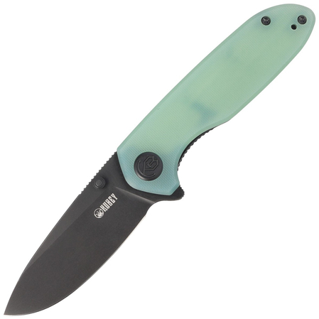 Kubey Knife Belus Jade G10, Blackwashed AUS-10, Black (KU342B)