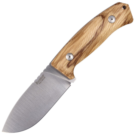 LionSteel Bushcraft Olive Wood, Satin Blade (M3 UL)