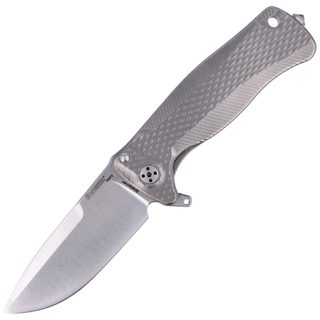 LionSteel SR22 Grey Titanium, Satin Sleipner by Molletta (SR22 G)