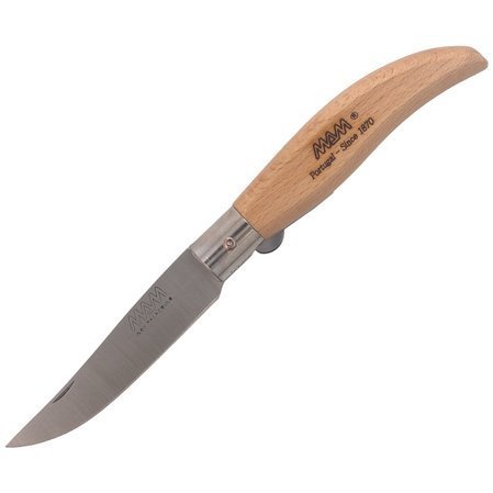 MAM Iberica Big knife with lock, Light Beech Wood 90mm (2016-LW)