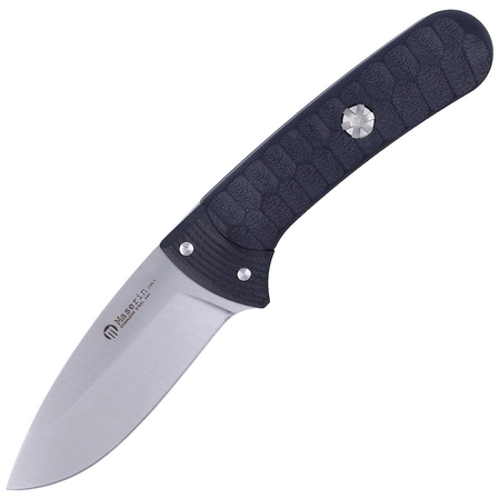 Maserin Sax Black G10, Satin 440C Knife (975/LG10N)