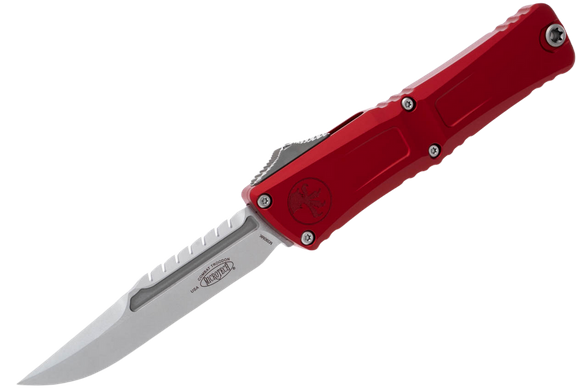 Microtech Combat Troodon Interceptor Gen III Signature Red Aluminium, Stonewashed M390MK by Tony Marfione (1217-10RDS)