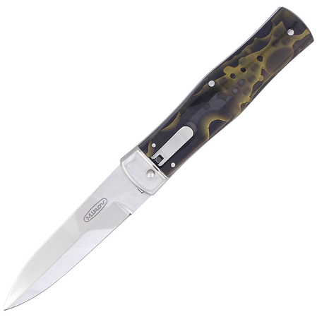 Mikov Predator Green Raffir, Mirror N690 Knife (241-BRa-1/KP GREEN)