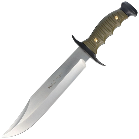 Muela 7222 Green ABS Knife, Satin 420H