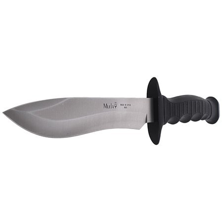 Muela 85-181 Black Rubber Knife, Satin 420H