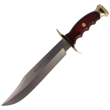 Muela BW-22 Pakka Wood Knife, Satin X50CrMoV15