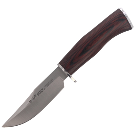 Muela Braco-11R PakkaWood Knife, Satin X50CrMoV15