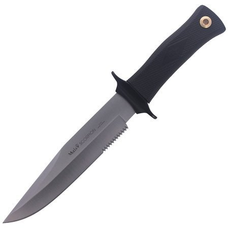 Muela Tactical Rubber Handle Knife 180mm (SCORPION-18W)