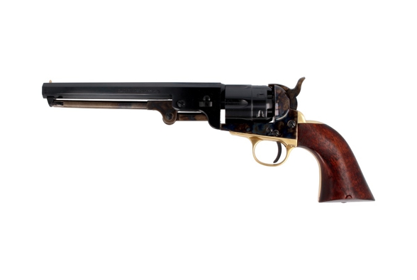 Pietta 1851 Colt Navy Yank TS Steel Revolver .44 Fluted (YANTS44)