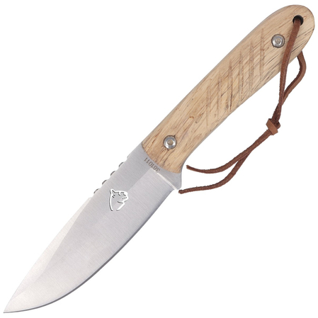 Puma TEC Zebrano Wood, Satin hunting knife (381011)