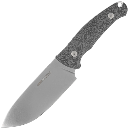 Ranger Carbon Fiber, Satin N690 by Jens Ansø knife (VT4056FC)