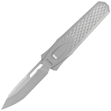 Remette Swordfish Titanium / Yellow Green Carbon Fiber, Pearlescent M390 (ZL101B2)