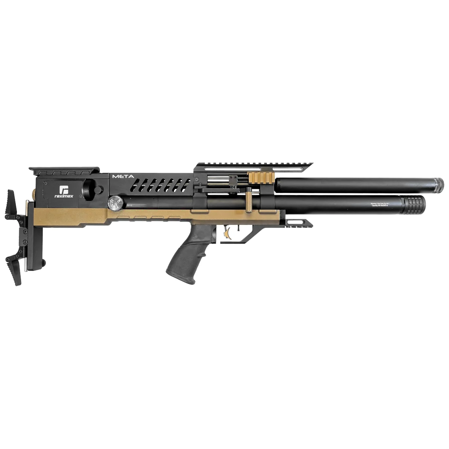 Reximex Meta Bronze .177 / 4.5mm PCP Air Rifle with Regulator and Integrated Sound Moderator 