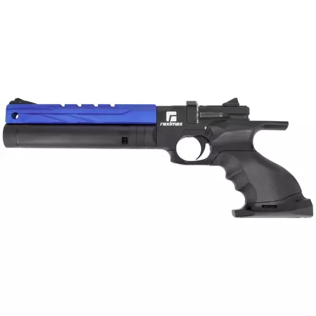 Reximex RP Blue 4.5 mm PCP Air Pistol with Regulator