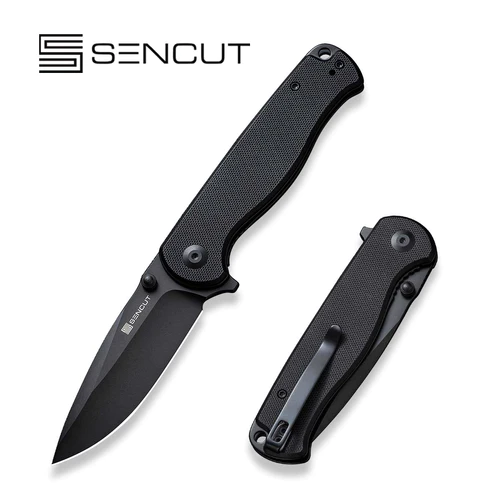 Sencut Errant Black G10, Black 9Cr18MoV (S23054B-1)