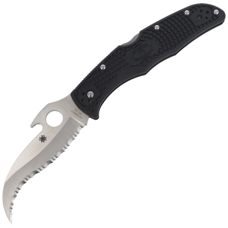 Spyderco Matriarch 2 FRN Black Emerson Opener SpyderEdge Knife (C12SBK2W)