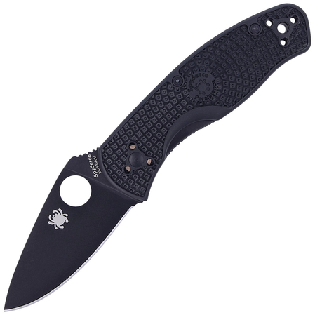 Spyderco Persiastence Lightweight, Black Blade Plain 8Cr13MoV (C136PBBK)