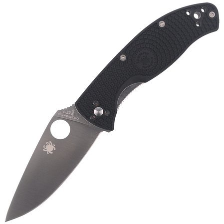 Spyderco Tenacious FRN Black Plain knife (C122PBK)