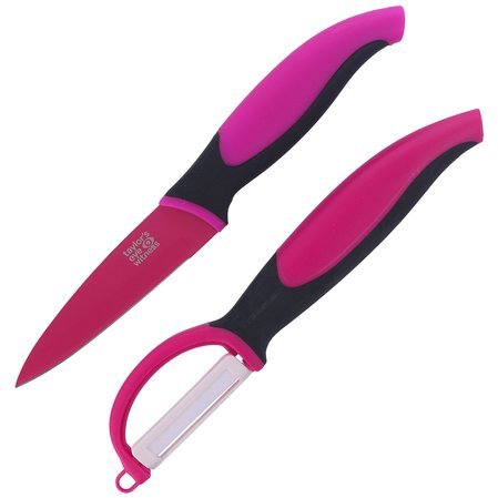 Taylor's Eye Knife Peeler and Peeler Pink Set (377800)