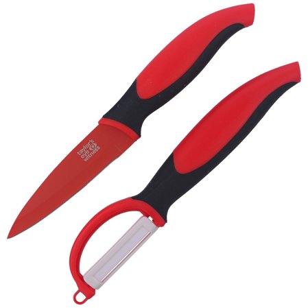 Taylor's Eye Knife Peeler and Peeler Red Set (377800)