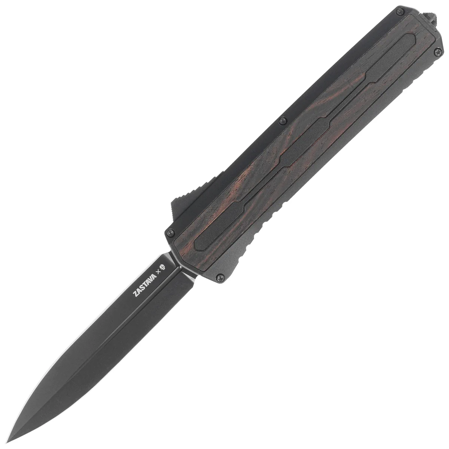 Tekto A7 Zastava D/E Black Aluminium/Black Wood, Black S35VN (A7R_T6WBK_S35BK3_A1)