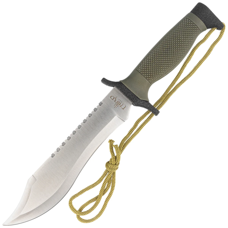 Third Decor Habitat Green ABS, Satin 420 Knife (H0502B)