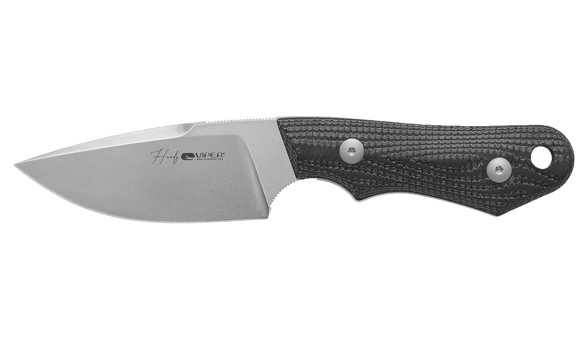 Viper Handy Black Suretouch, Stonewashed MagnaCut by Fabrizio Silvestrelli Knife (VT4040GG)